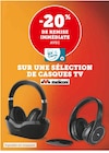 Promo -20% DE REMISE IMMÉDIATE AVEC MA CARTE U SUR UNE SÉLECTION DE CASQUES TV MELICONI à  dans le catalogue Hyper U à Anduze