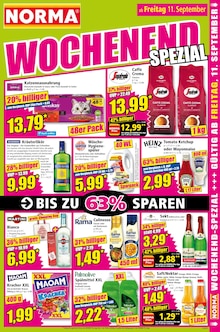 Waschmittel im Norma Prospekt "Mehr fürs Geld" mit 27 Seiten (Fürth)