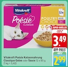 Poésie Katzennahrung Classique Gelee oder Sauce bei E center im Prospekt "" für 2,99 €