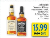 Tennessee Whiskey Angebote von Jack Daniel's bei diska Zwickau für 15,99 €