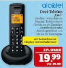 Dect-Telefon "E160" Angebote von alcatel bei Marktkauf Nürnberg für 19,99 €