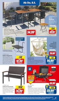 Gartenmöbel im Lidl Prospekt "LIDL LOHNT SICH" mit 68 Seiten (Mainz)