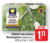 EDEKA - Rahmspinat Angebot im Prospekt Rahmspinat bei EDEKA im Prospekt "" für 1,11 €