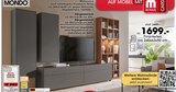 Wohnwand Lack schiefergrau, Nussbaum Nova im Angebot bei Möbel Martin in Mainz Wohnwand Lack schiefergrau, Nussbaum Nova Angebote von MONDO bei Möbel Martin Mainz für 649,00 €