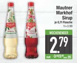Holunderblüte Sirup im EDEKA Prospekt Holunderblüte Sirup von Mautner Markhof im aktuellen EDEKA Prospekt für 2,79 €