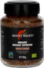 Organic Instant Espresso Angebote von Mount Hagen bei budni Stade für 3,29 €