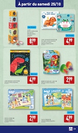 Prix et réduction Jouet Bébé dans le prospectus Aldi en cours Offre Jouet Bébé dans le catalogue Aldi du moment à la page 33