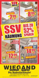 Aktueller wohnen & sparen Wiegand Prospekt mit Staubsauger, "ALLES MUSS RAUS!", Seite 6