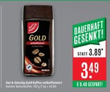 Aktuelles Gold Kaffee entkoffeiniert Angebot bei Marktkauf in Göppingen ab 3,49 €