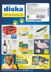 Aktueller diska Discounter Prospekt in Münchberg und Umgebung, "alles an deinem ort." mit 12 Seiten, 16.06.2025 - 21.06.2025
