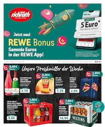 Coca Cola Angebot im aktuellen REWE Prospekt auf Seite 1