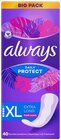 Slipeinlagen Daily Protect oder Slipeinlagen Daily Fresh von Always im aktuellen REWE Prospekt