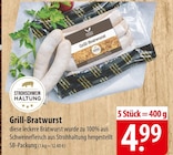 Grill-Bratwurst bei famila Nordost im Tarp Prospekt für 4,99 €