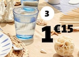 VERRE H.9 CM - Gifi à Fontenay-sous-Bois VERRE H.9 CM en promo chez Gifi Fontenay-sous-Bois à 1,15 €