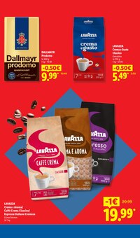 Kaffee im aktuellen Lidl Prospekt (Hennef (Sieg)) Kaffee im Lidl Prospekt "Der PreisfĂĽhrer macht Deutschland dauerhaft gĂĽnstiger!" mit 36 Seiten (Hennef (Sieg))