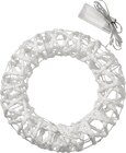 dm-drogerie markt Berlin - Kranz, beleuchtet, weiß-silber Angebot im Prospekt Kranz, beleuchtet, weiß-silber bei dm-drogerie markt im Berlin Prospekt für 9,95 €