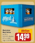 Maxl Helles Angebote von Maxlrainer bei REWE Unterschleißheim für 14,99 €