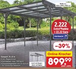 Carport im Angebot bei Netto Marken-Discount in Braunschweig Carport Angebote bei Netto Marken-Discount Braunschweig für 899,99 €