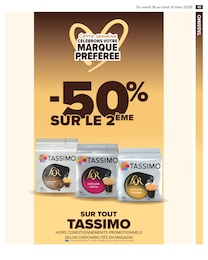 Offre Tassimo dans le catalogue Carrefour du moment à la page 43