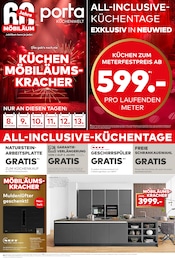 porta Möbel Prospekt für Neuwied: "PORTA  KÜCHENWELT", 2 Seiten, 08.09.2025 - 13.09.2025