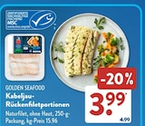 Kabeljau-Rückenfiletportionen bei ALDI SÜD im Birkenhof Prospekt für 3,99 €