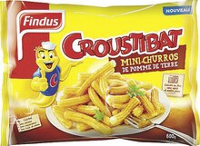 Churros - Findus - Géant Casino Churros - Findus à 186,00 € dans le catalogue Géant Casino "Savourez l'été, profitez des promos !"