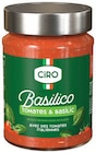 Sauce tomates & basilic - CIRO - Intermarché Super à Aulnay-sous-Bois Sauce tomates & basilic - CIRO en promo chez Intermarché Super Aulnay-sous-Bois à 1,29 €