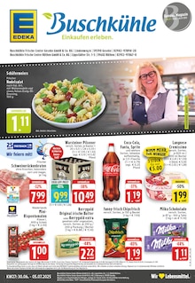 EDEKA Prospekt der Woche "Aktuelle Angebote" Seite 1, 30.06.2025 bis 05.07.2025 für Rüthen Aktueller EDEKA Prospekt "Aktuelle Angebote" Seite 1 von 24 Seiten für Rüthen