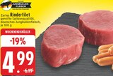 Zartes Rinderfilet Angebote von JUNGBULLEN-FLEISCH bei E center Wermelskirchen für 4,99 €