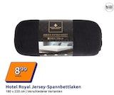 Jersey-Spannbettlaken Angebote von Hotel Royal bei Action Ahlen für 8,99 €