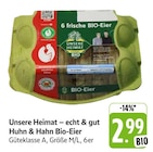 Huhn & Hahn Bio-Eier bei EDEKA im Darmstadt Prospekt für 2,99 €