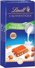 Tablette de chocolat l'authentique lait noisettes - LINDT en promo chez Intermarché Express Versailles à 1,90 €