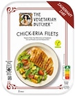 Crispy Chickimicki Burger oder Chickeria Filets von The Vegetarian Butcher im aktuellen REWE Prospekt