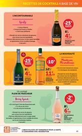 Promos Prosecco dans le catalogue "FOIRE AUX VINS" de Hyper U Prosecco en promo dans le catalogue Hyper U à la page 57