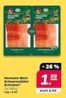 Schwarzwälder Schinken von Hermann Wein im aktuellen Netto mit dem Scottie Prospekt für 1,99 €