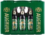 Büble Edelbräu im Angebot bei REWE in Münsingen Büble Edelbräu Angebote von Allgäuer Brauhaus bei REWE Münsingen für 13,99 €