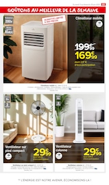 Ventilateur Angebote im Prospekt "PRODUITS LAITIERS & VÉGÉTAUX !" von Carrefour Market Ventilateur Angebote im Prospekt "PRODUITS LAITIERS & VÉGÉTAUX !" von Carrefour Market auf Seite 71