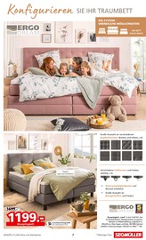 Aktueller Segmüller Prospekt mit Boxspringbett, "Maßanfertigung gratis!", Seite 7