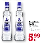 Vodka im Angebot bei E center in Wiesbaden Vodka Angebote von Puschkin bei E center Wiesbaden für 5,99 €