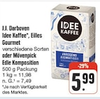 nah und gut Burgpreppach - Idee Kaffee, Eilles Gourmet verschiedene Sorten oder Mövenpick Edle Komposition Angebot im Prospekt Idee Kaffee, Eilles Gourmet verschiedene Sorten oder Mövenpick Edle Komposition bei nah und gut im Burgpreppach Prospekt für 5,99 €