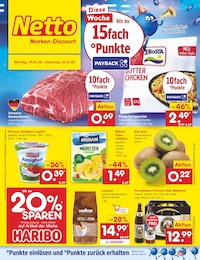 Netto Marken-Discount Prospekt für Straubing: "Aktuelle Angebote", 64 Seiten, 19.01.2026 - 24.01.2026