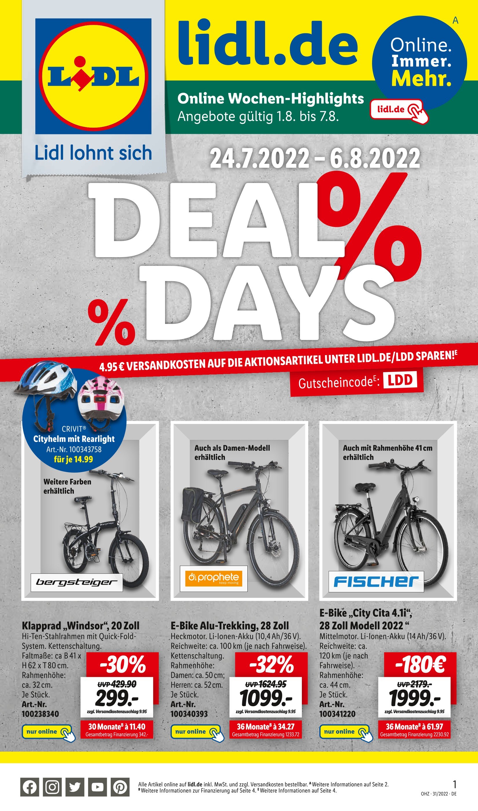 intersport klapprad