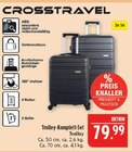 Trolley-Komplett-Set Angebote von Crosstravel bei Marktkauf Hof für 79,99 €