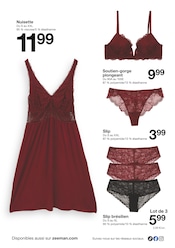 Soutien-Gorge Angebote im Prospekt "Cette semaine : des vêtements de fête, des décorations et bien plus encore." von Zeeman auf Seite 18