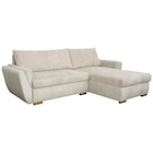 Funktionsecke Danzig beige Velourstoff B/H/T: ca. 229x86x167 cm bei POCO im Prospekt "" für 599,99 €