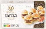 Promo Mini-Burgers au foie gras surgelés à 5,59 € dans le catalogue Super U à La Ferté-Gaucher