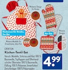 Küchen-Textil-Set im ALDI SÜD Prospekt Küchen-Textil-Set von CROFTON im aktuellen ALDI SÜD Prospekt für 4,99 €