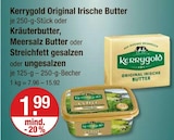 Original Irische Butter von Kerrygold im aktuellen V-Markt Prospekt für 1,99 €