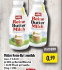 Reine Buttermilch im Angebot bei EDEKA in Gelsenkirchen Reine Buttermilch Angebote von Müller bei EDEKA Gelsenkirchen für 0,59 €