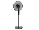 Ventilateur sur pied noir 40 cm en promo chez Brico Dépôt Ventilateur sur pied noir 40 cm dans le catalogue Brico Dépôt